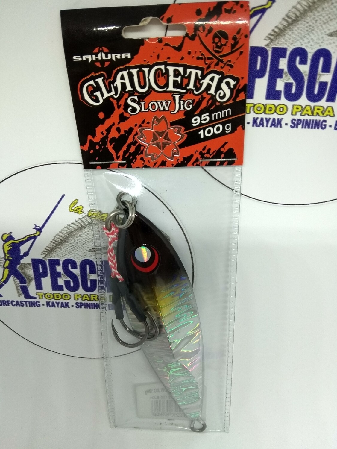 Jig Sakura Glaucetas 95mm - 100gr - Color SJ01 - Slow jig