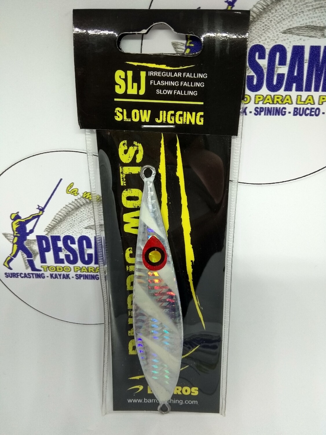 Jig Barros SLJ Dizzy 80gr - Color 011 - Slow Jigging