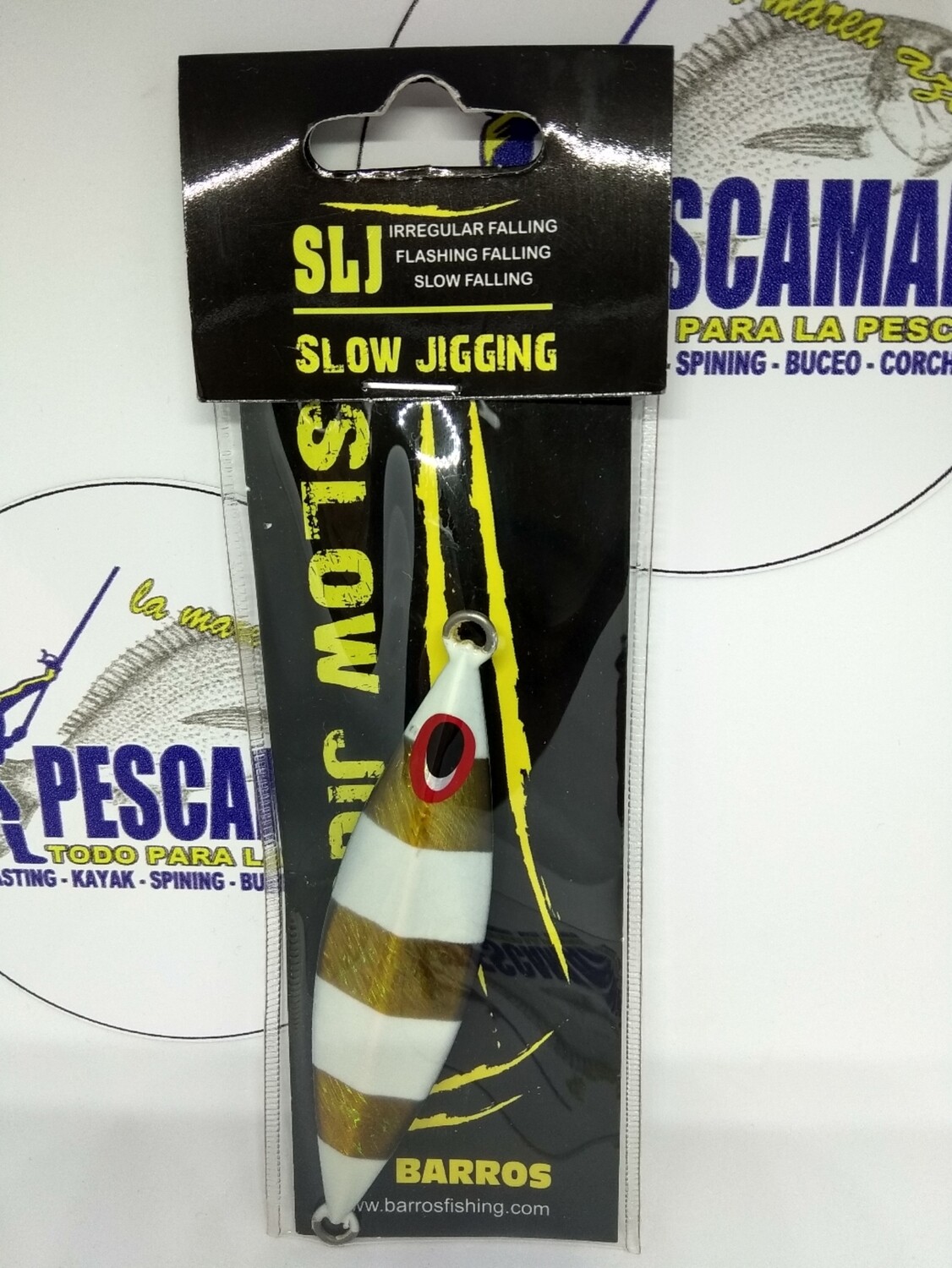 Jig Barros SLJ Slumber 100gr - Color 011 - Slow Jigging