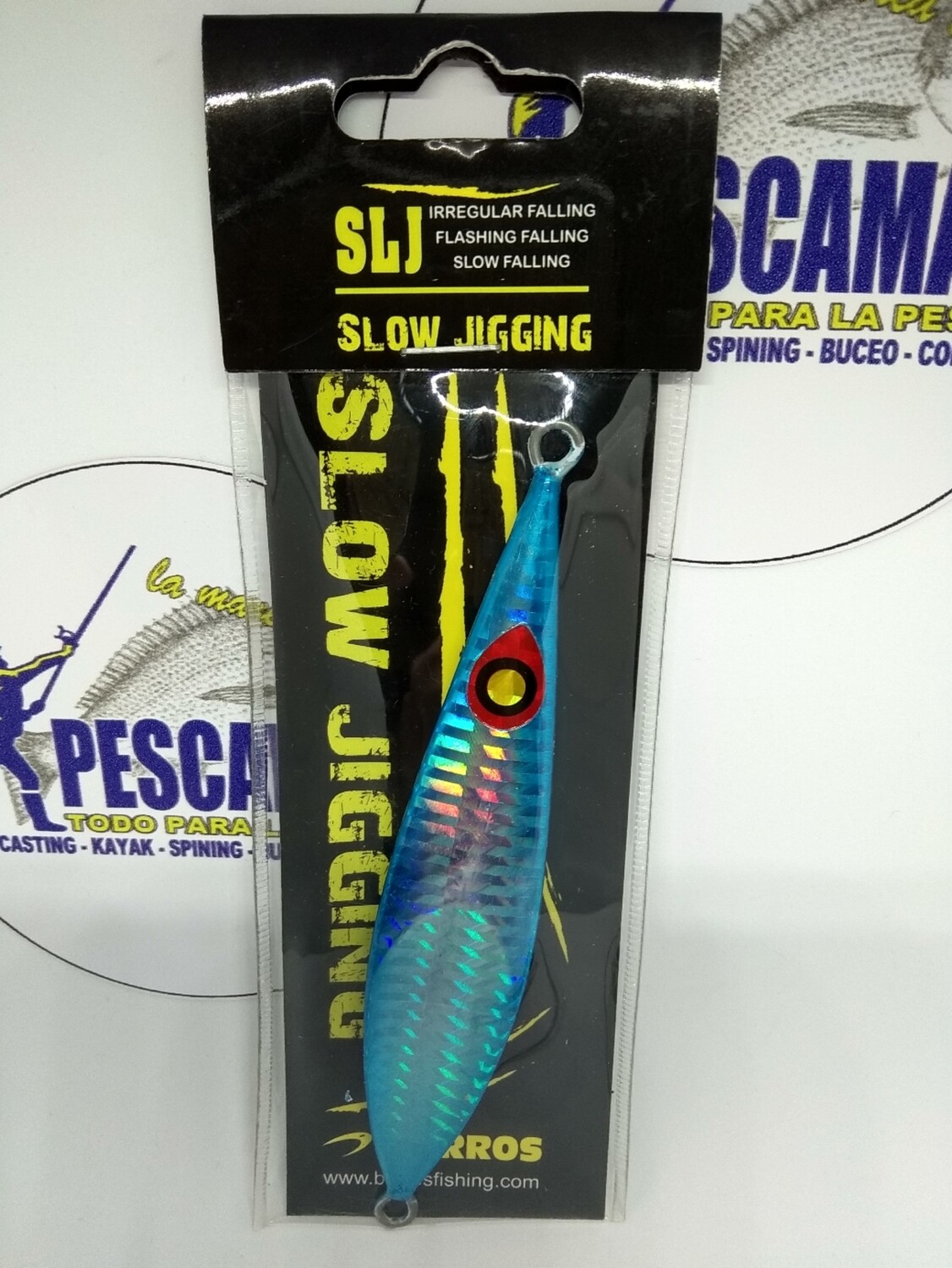 Jig Barros SLJ Dizzy 100gr - Color 010 - Slow Jigging