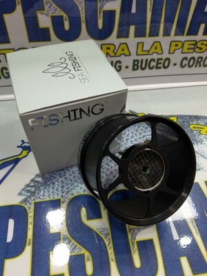 Bobina SeaFishing Negra - Freno Carbono - Serie XSD/KISU