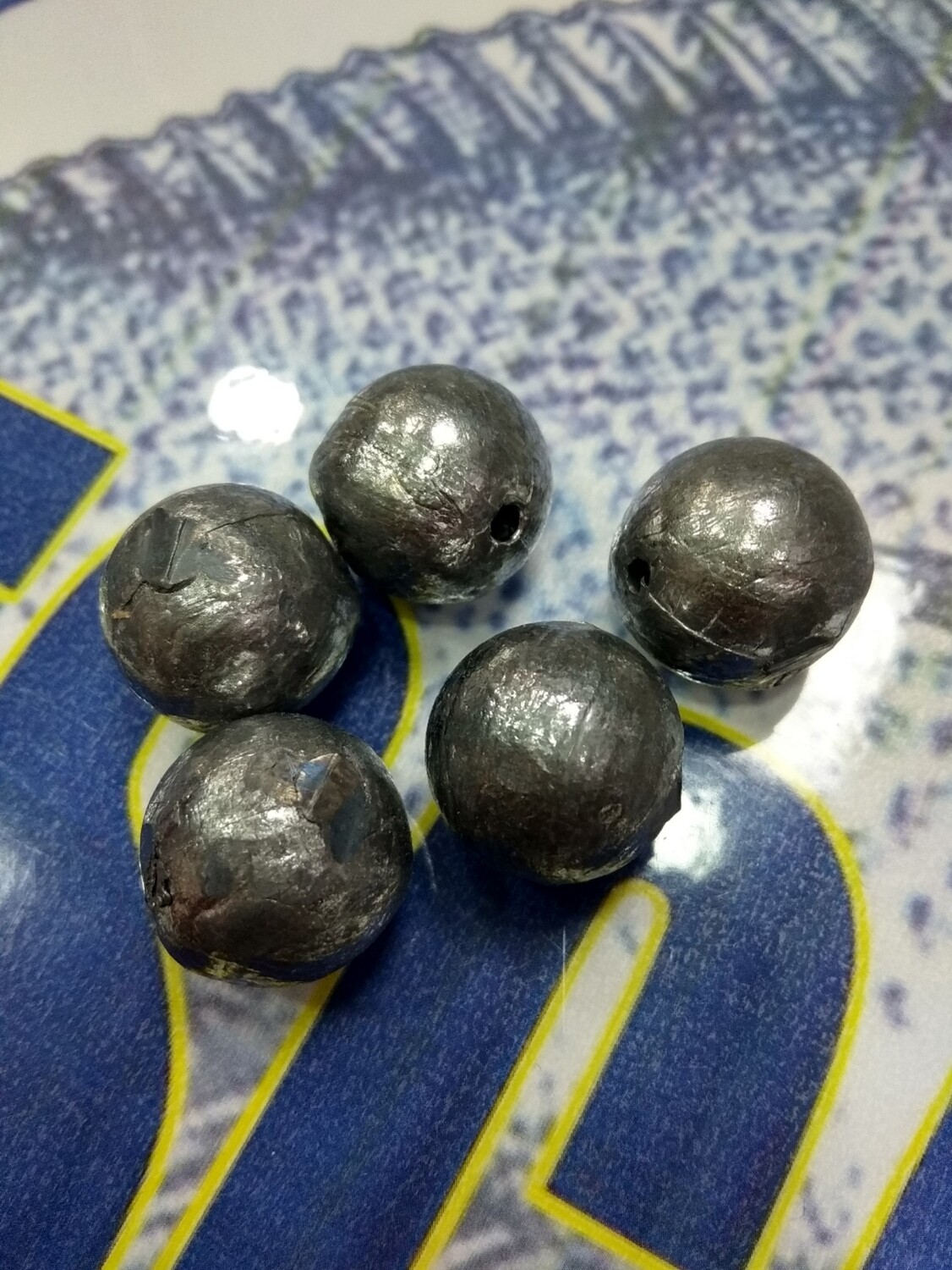 Plomo 33gr Bola Perforada