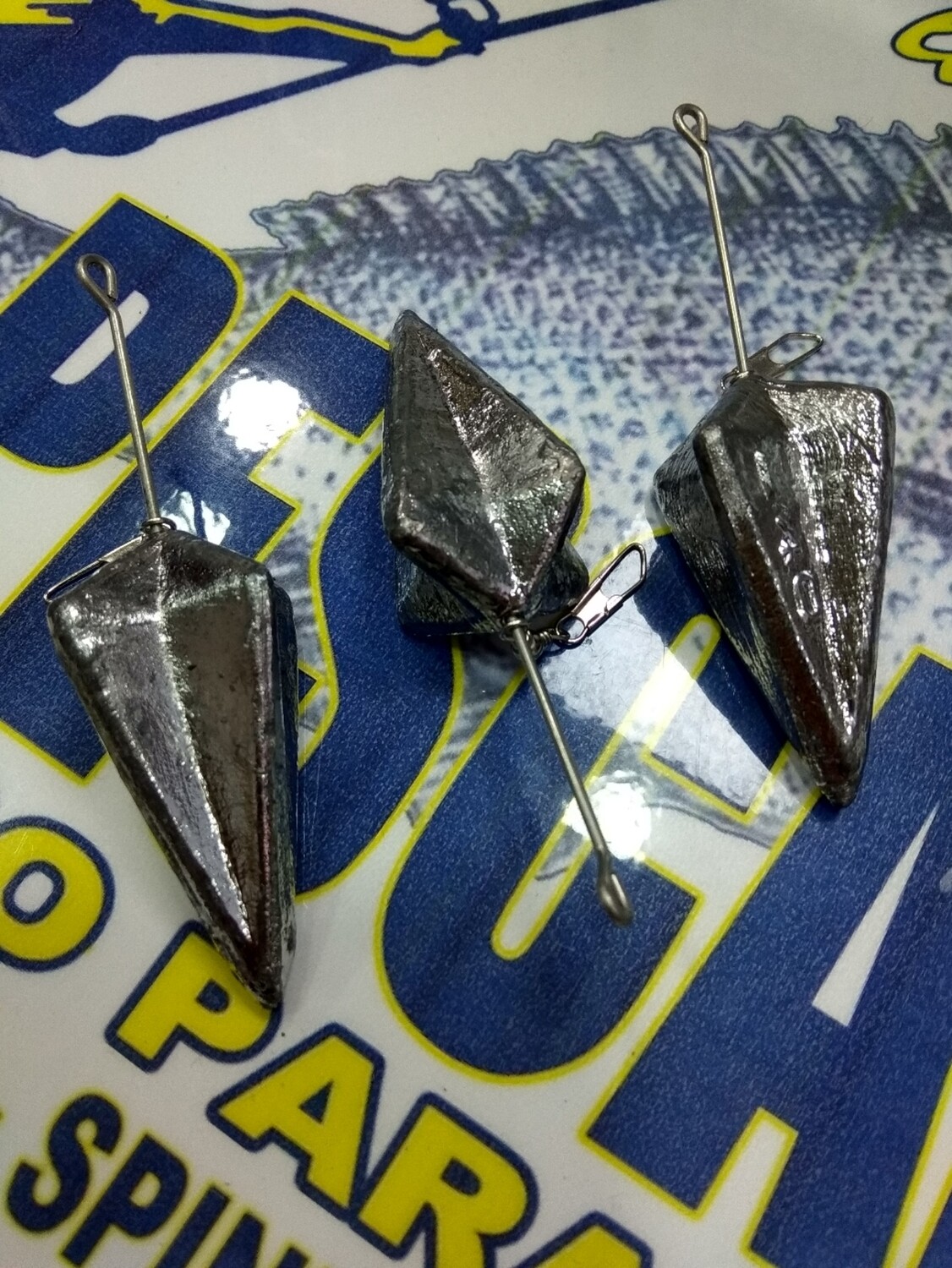 Plomo 140gr Piramide Doble