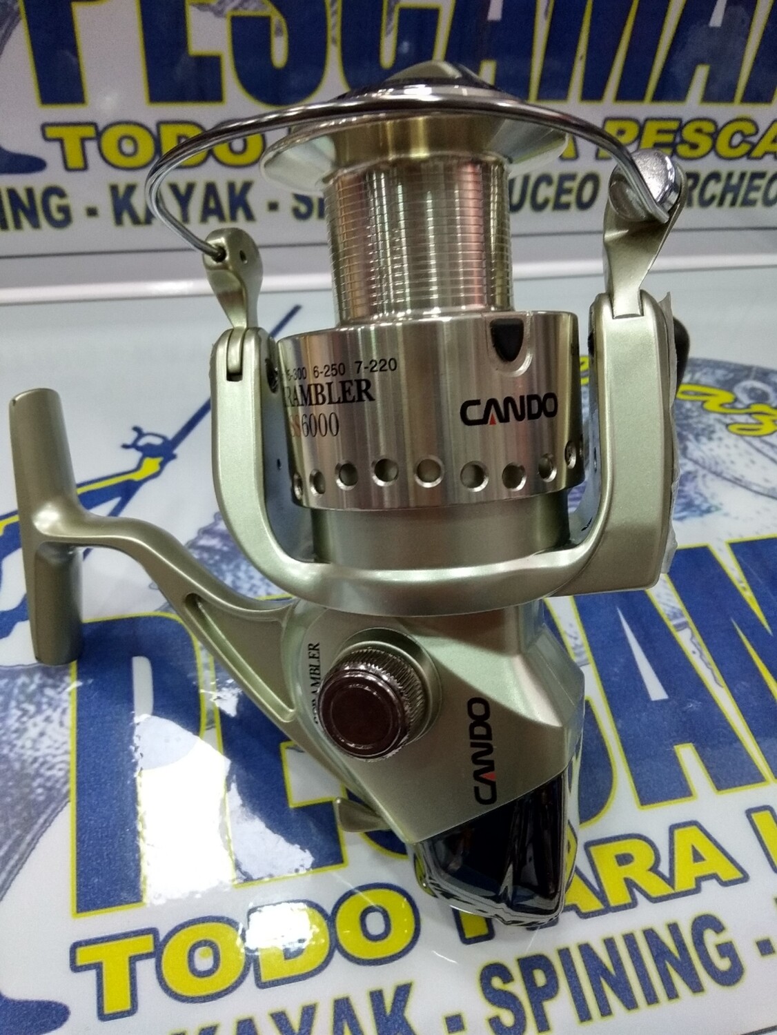 Carrete Cando Scrambler SS6000