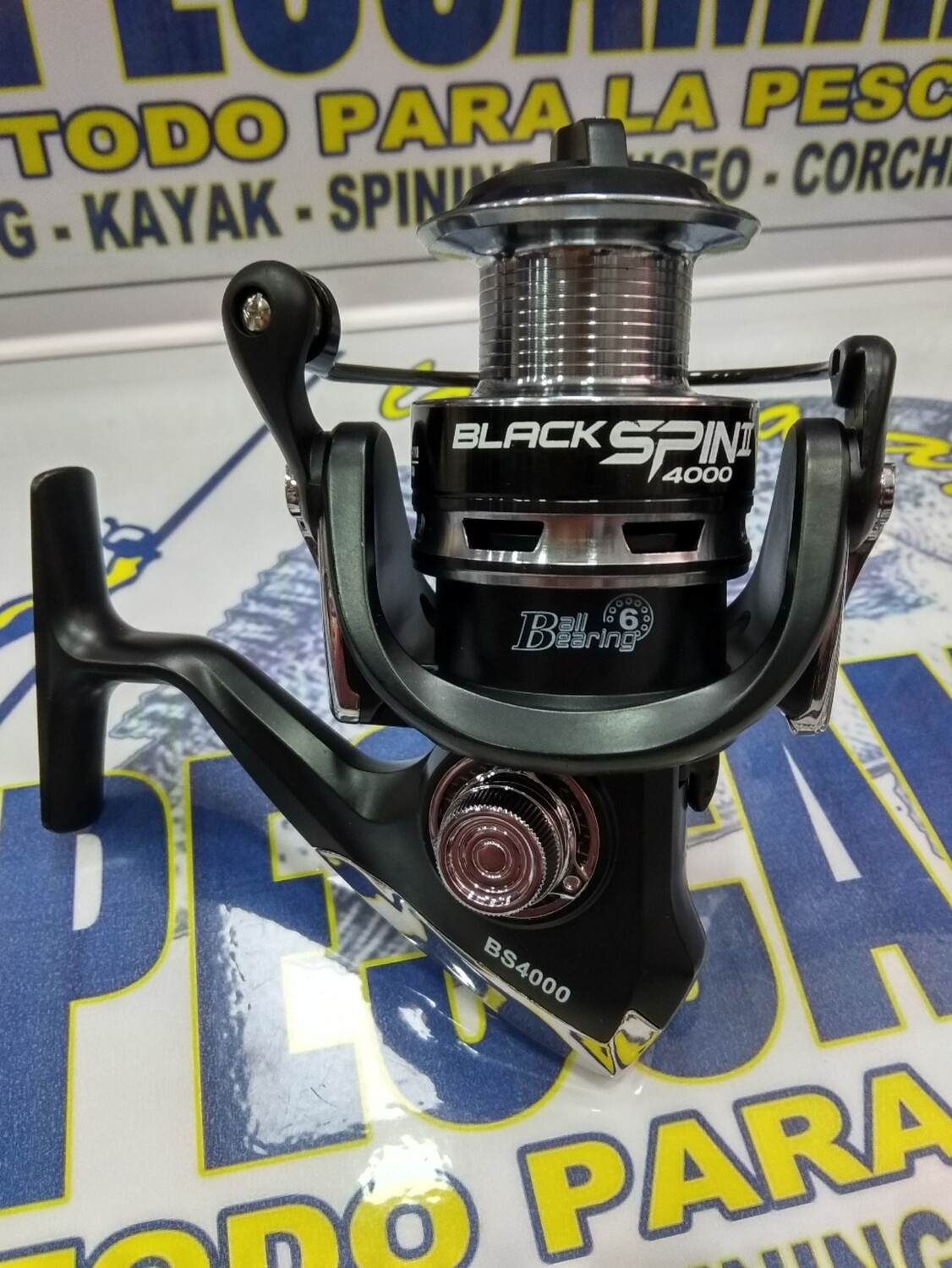 Carrete SeaHawk Black Spin II 4000