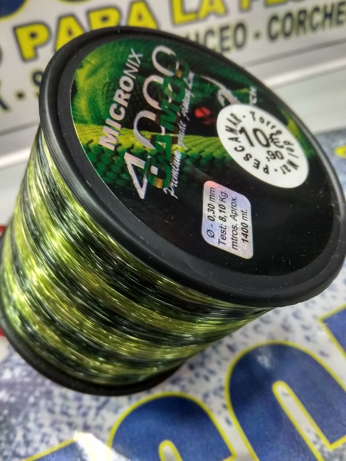 Linea 1400mt - 0.30mm - 8,10kg - MicroNix
