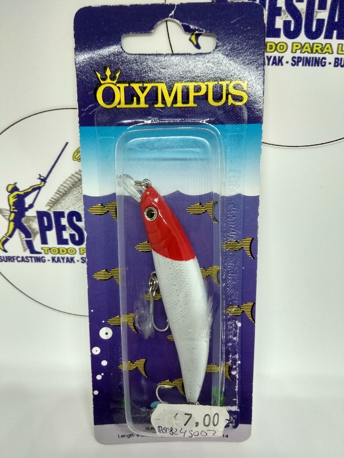 Paseante Olympus 8cm - 6.5gr - Type F - Color 14