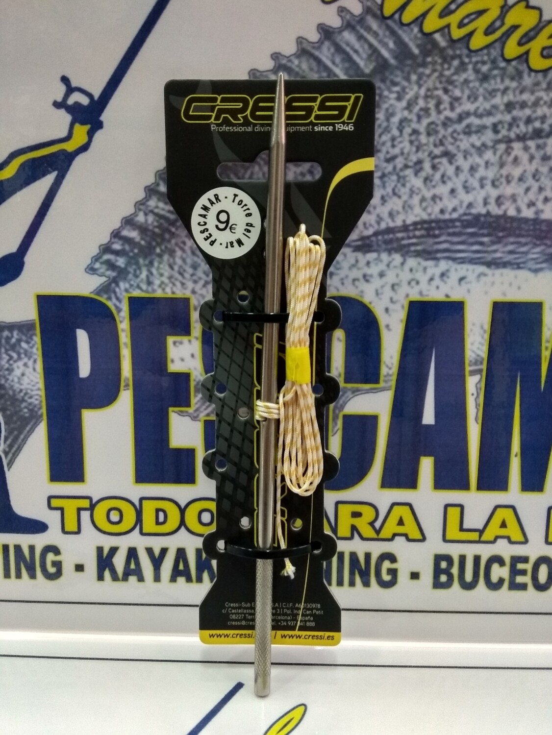 Aguja pasa peces Inox - 21cm - Cressi