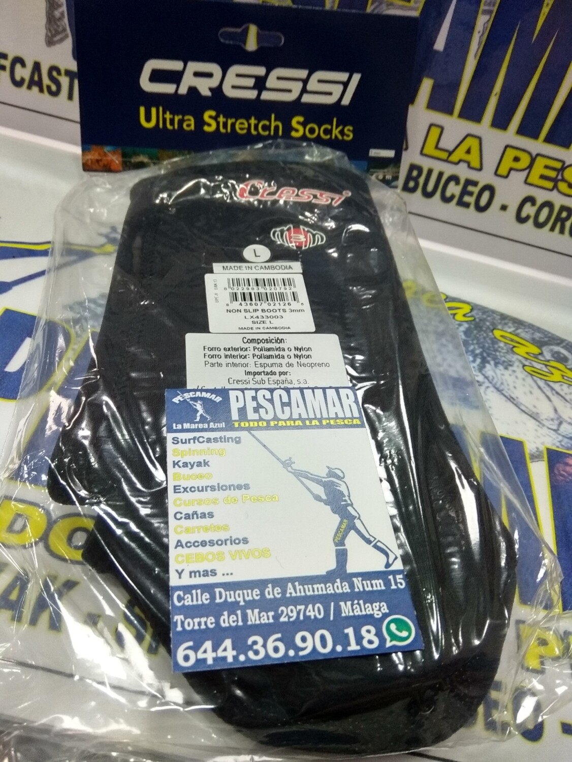Escarpin Cressi 3mm - L