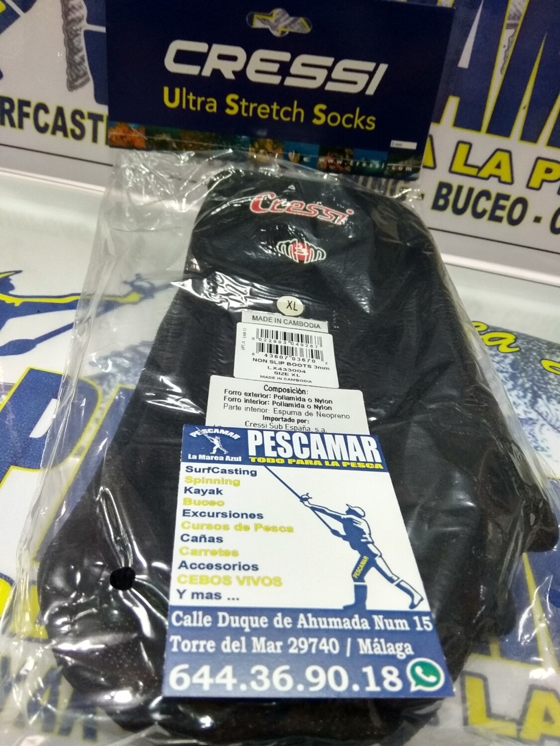 Escarpin Cressi 3mm - XL