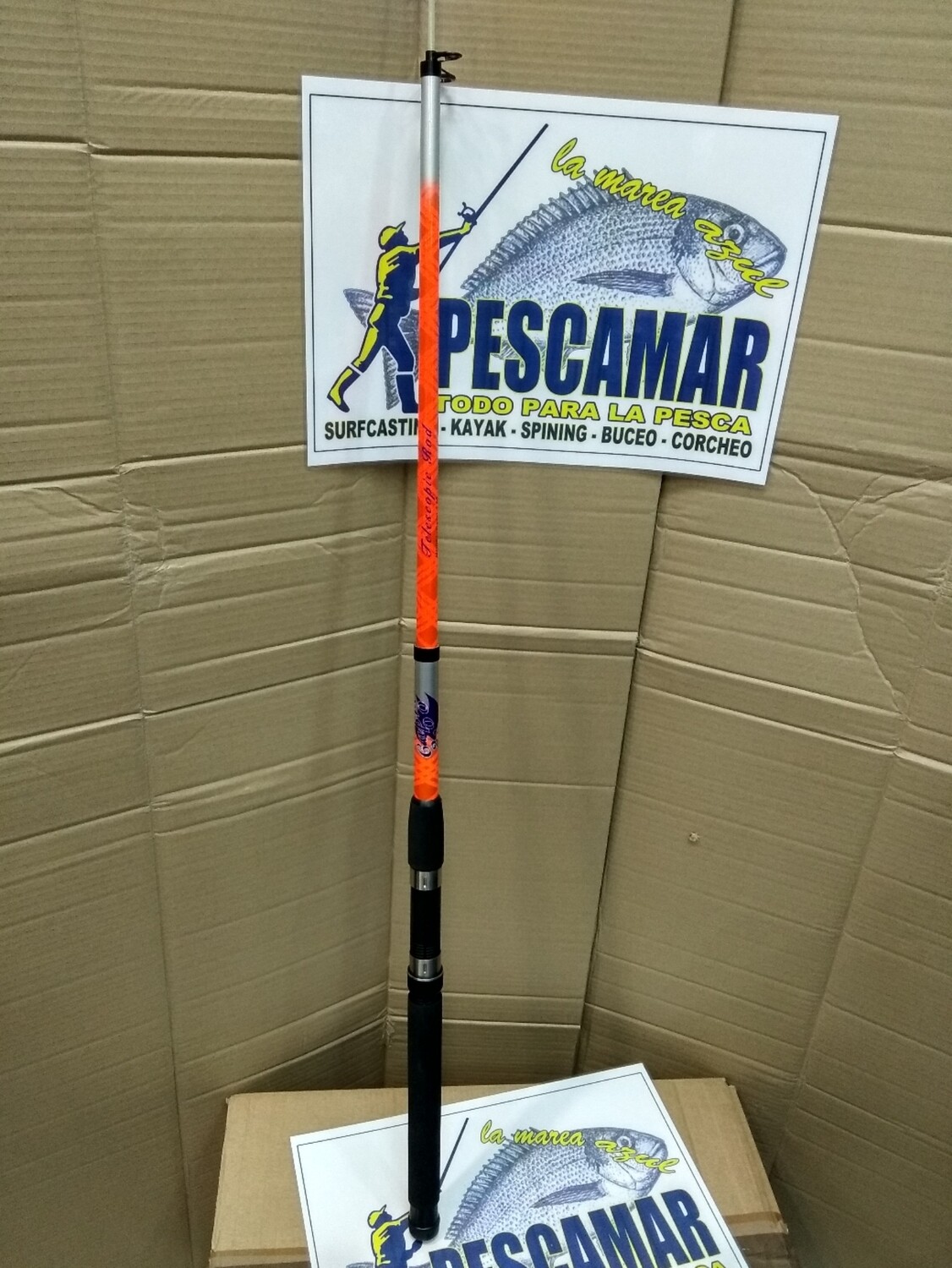 Caña 2.00mtr Capri Telescopic Road - Ac20/50gr