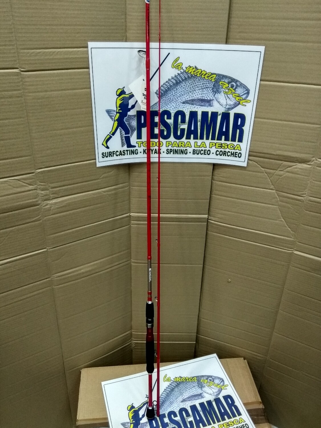 Caña 2.60mtr Duraflot Takeshi Eternal Fuji HiCarbon - Ac10/30gr