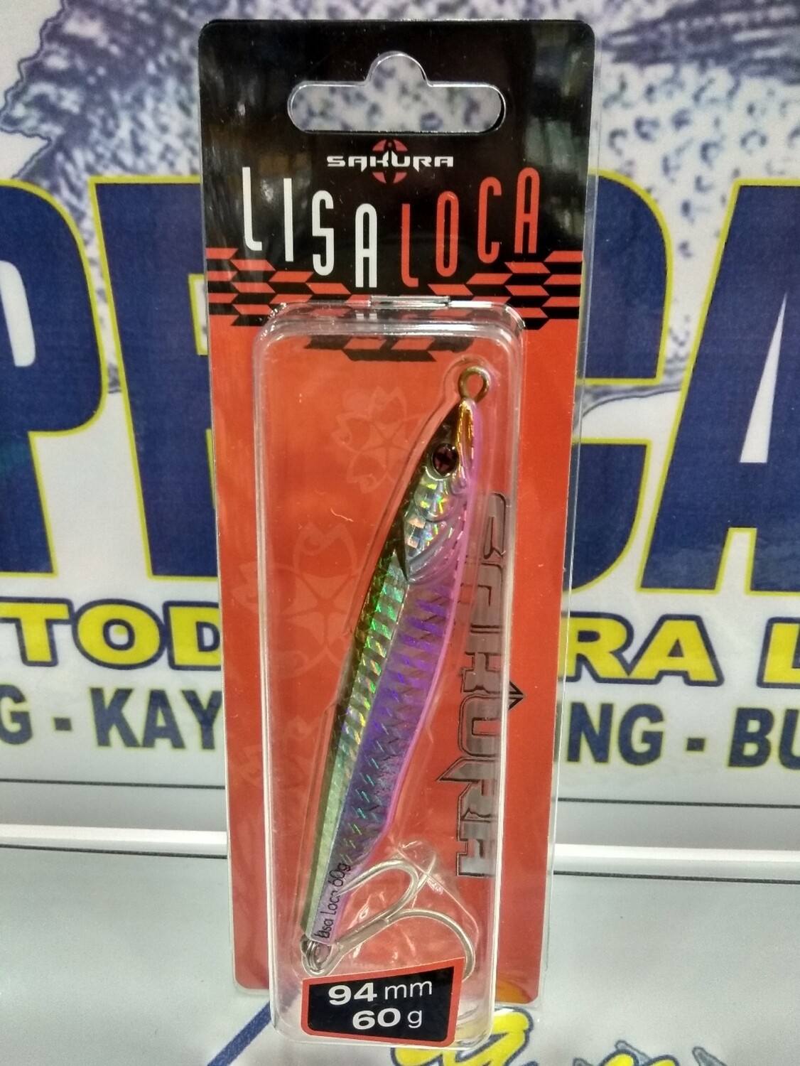 Jig Lisaloca Sakura 94mm - 60gr - color LL04