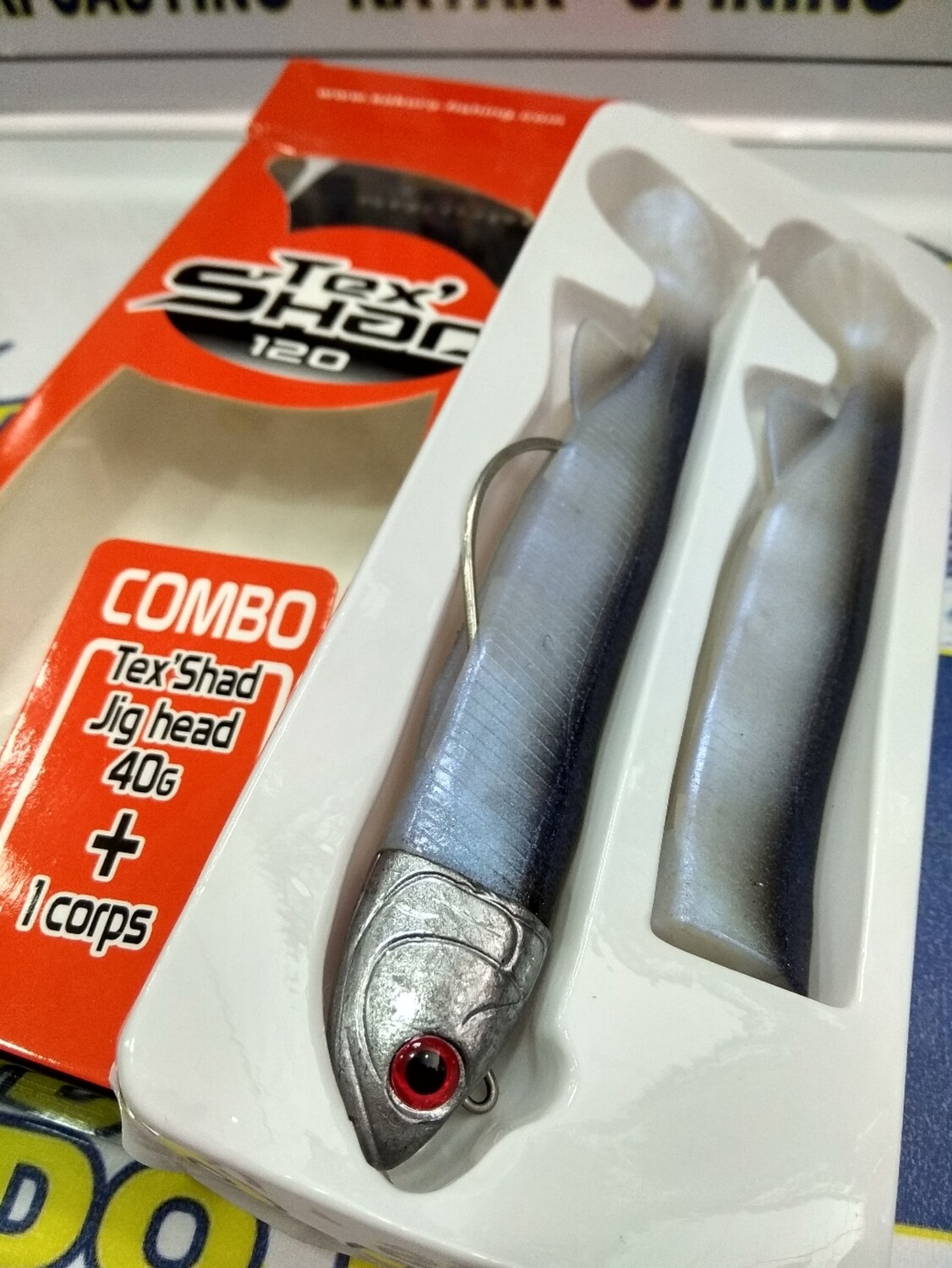 Jig Head Combo TexShad 120mm - 40gr - color02