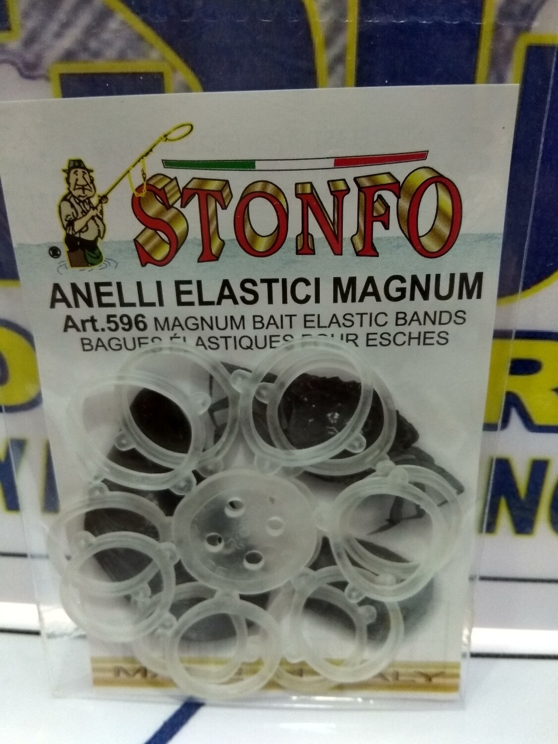 Anilla Goma para sujetar cebos