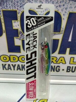 Jig Jack Eye Slow Wide Shot 30gr - Mod Ex975 - Col 7 Blue Mackerel - Hayabusa