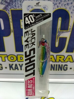 Jig Jack Eye Slow Wide Shot 40gr - Mod Ex975 - Col 7 Blue Mackerel - Hayabusa