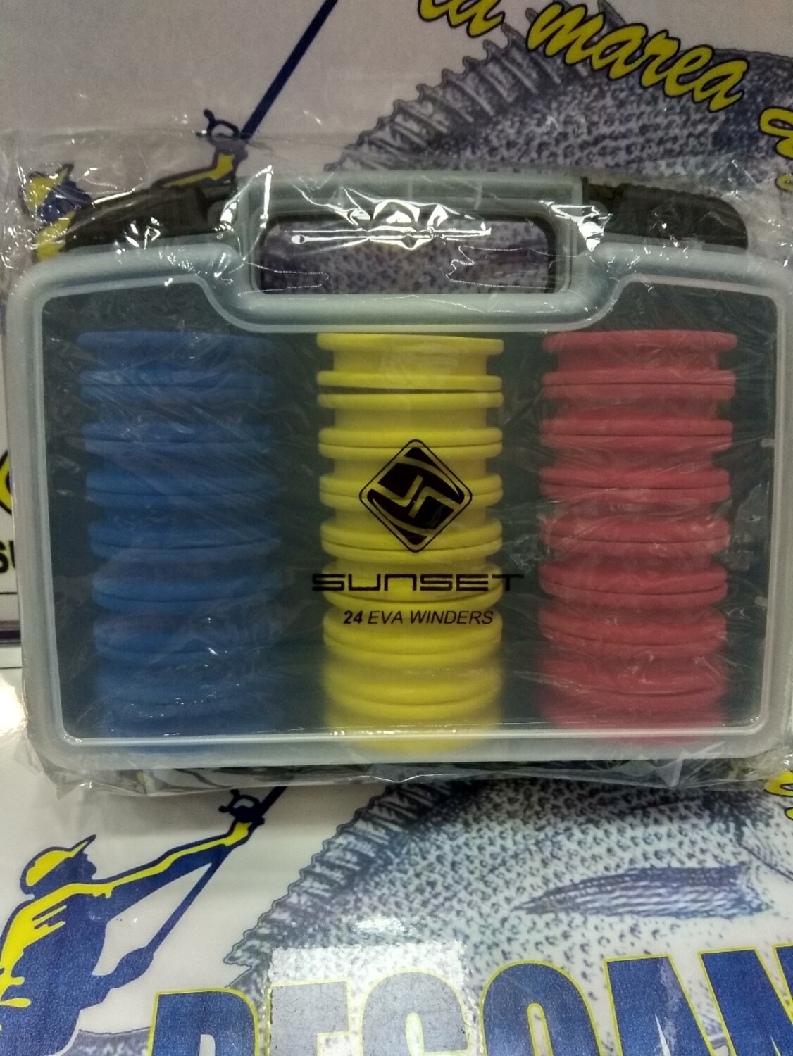Caja Plegadoras redondas 24pcs BOX Sunset