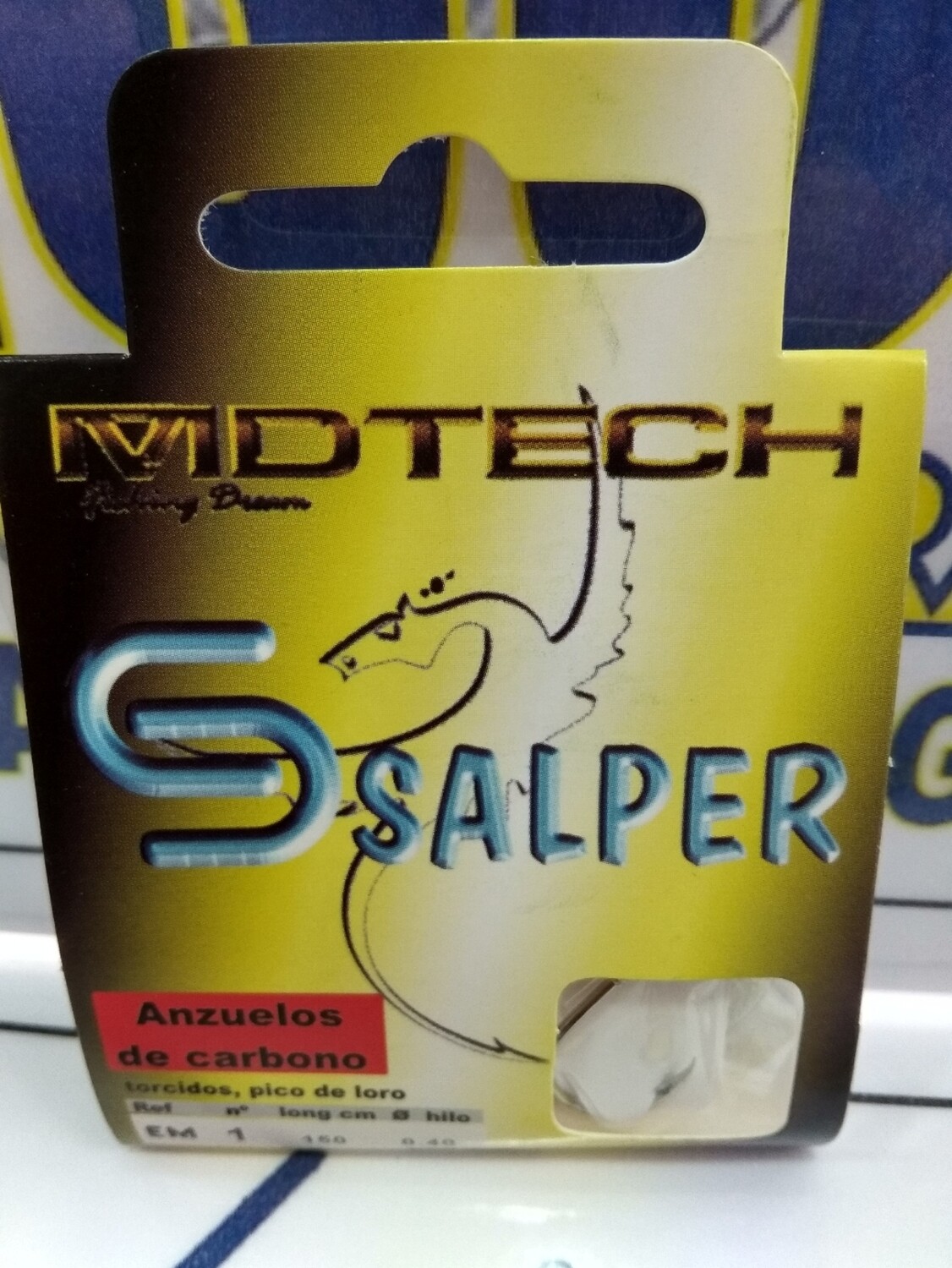 Anzuelo MDTech num1 - linea0.40 - 1.50Mtr
