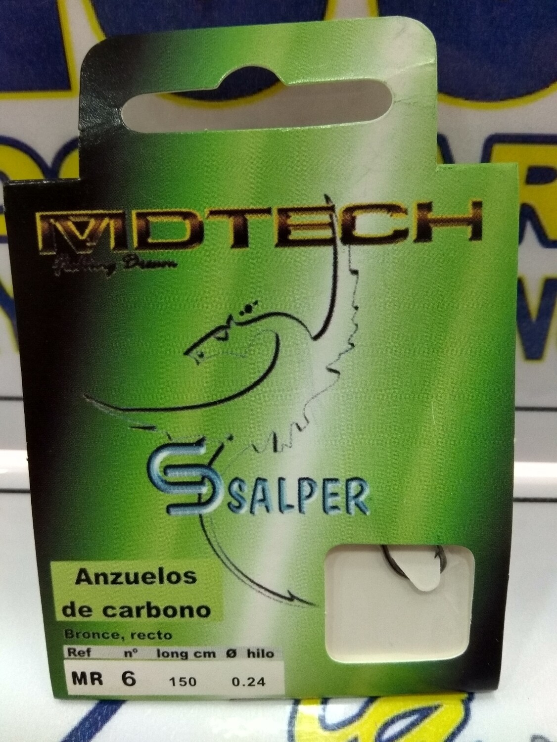 Anzuelo Salper Num6 - linea0.24 - 1.50Mtr