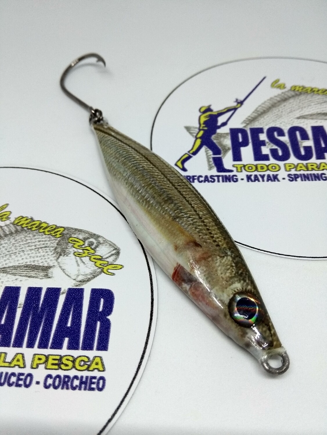 Jig Realista Jurel 80gr - 9cm - Decorado a Mano Artesanal