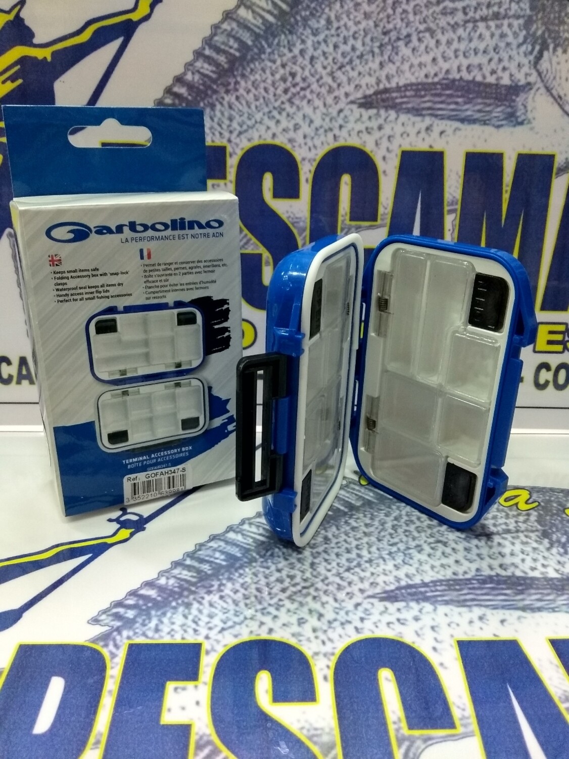 Caja Carbolino accesorios / 112mmx75mnx33mm