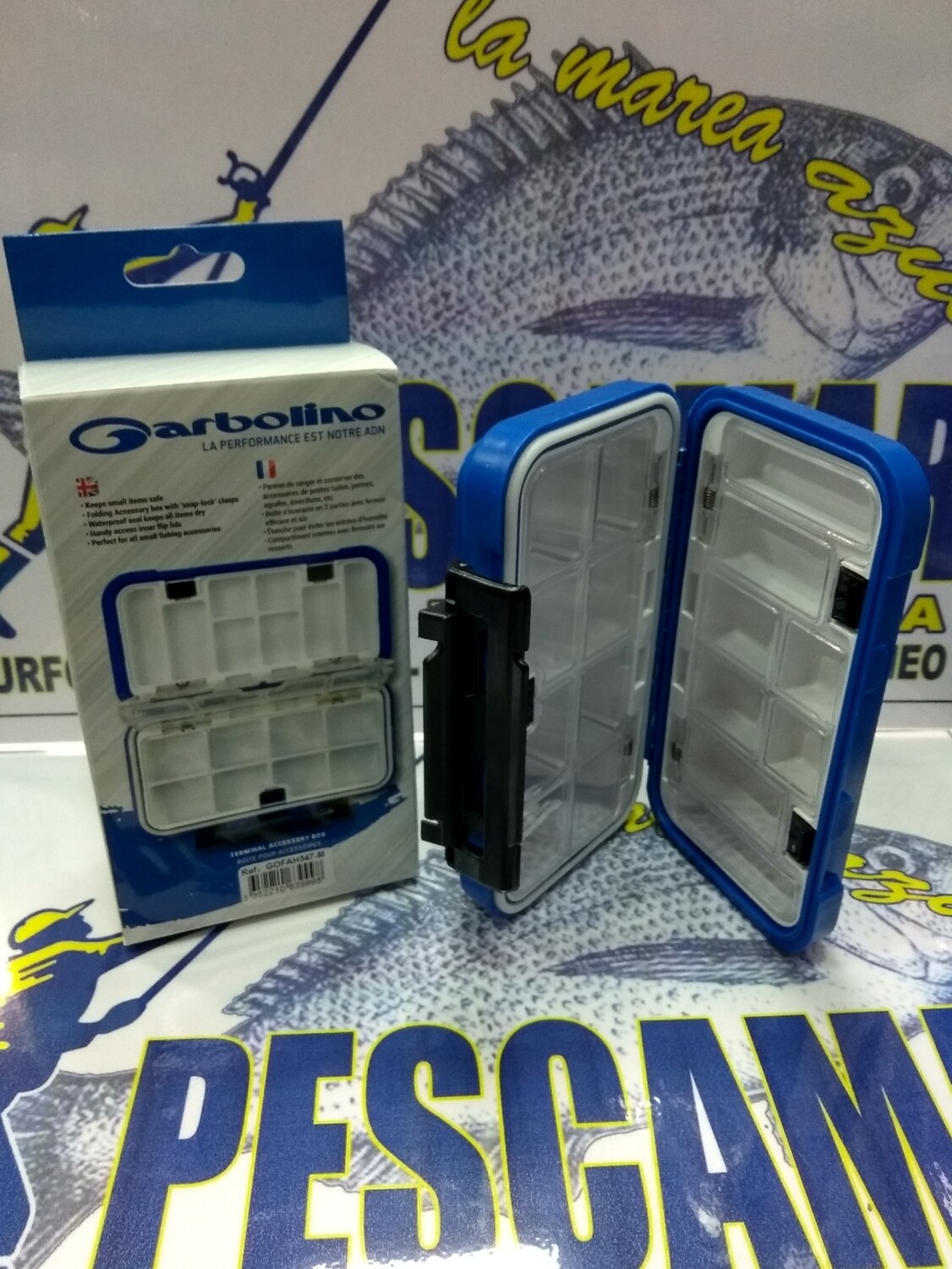 Caja Carbolino accesorios / 160mmx95mnx47mm