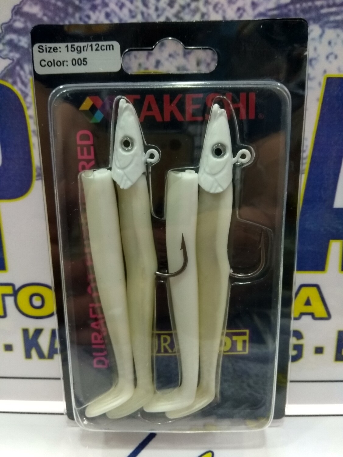 Jig Head Takeshi Kai 12cm - 15gr - 2cabezas/4cuerpos - color 005