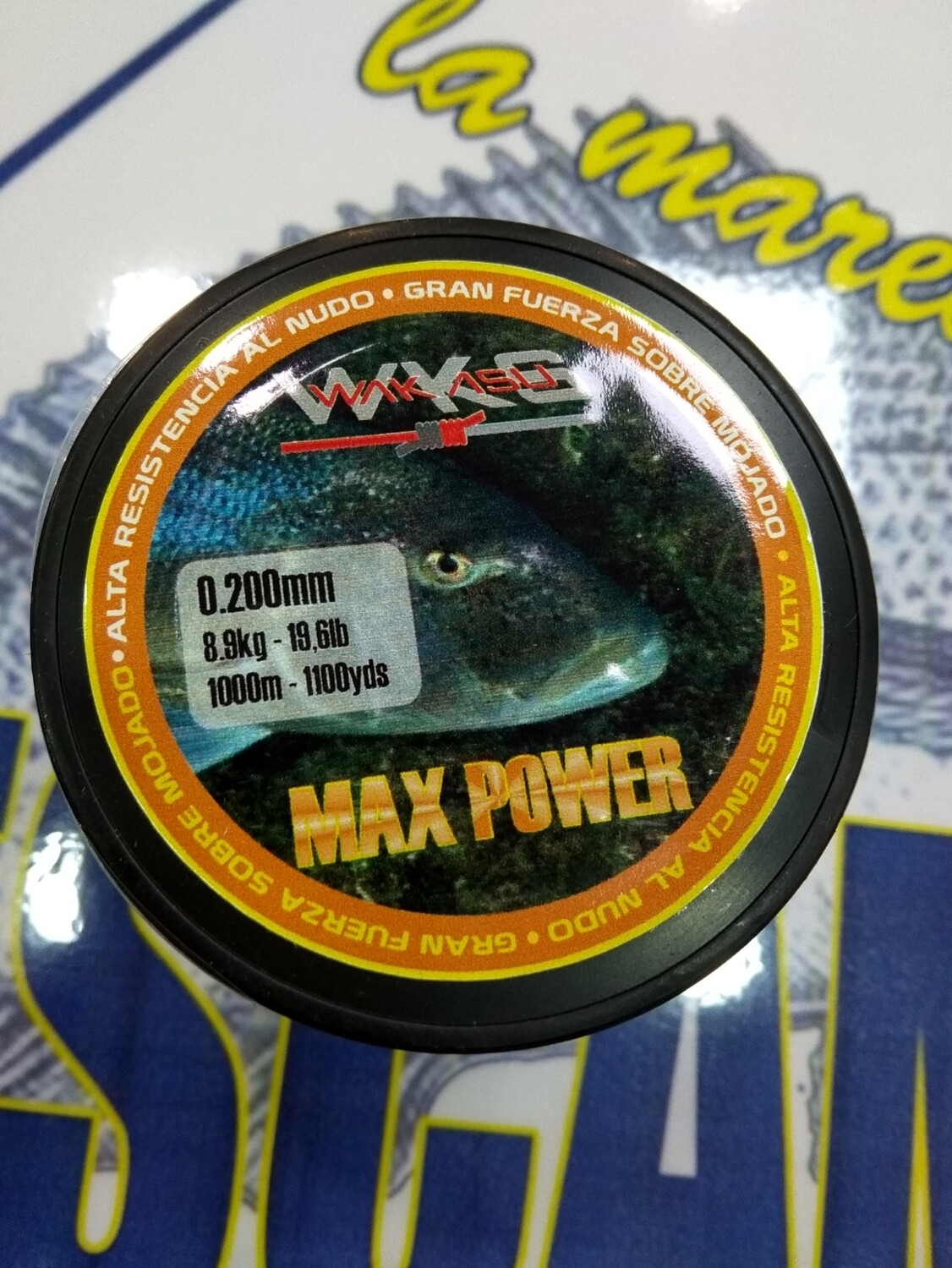 Linea 1000mt - 0.20mm - 8,90kg - Turkana WKS Max Power