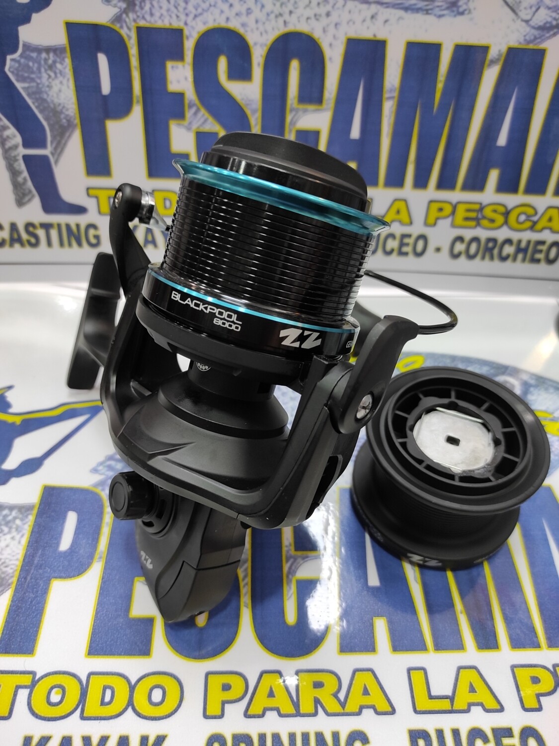 Carrete ZunZun BlackPool 8000 con Bobinas