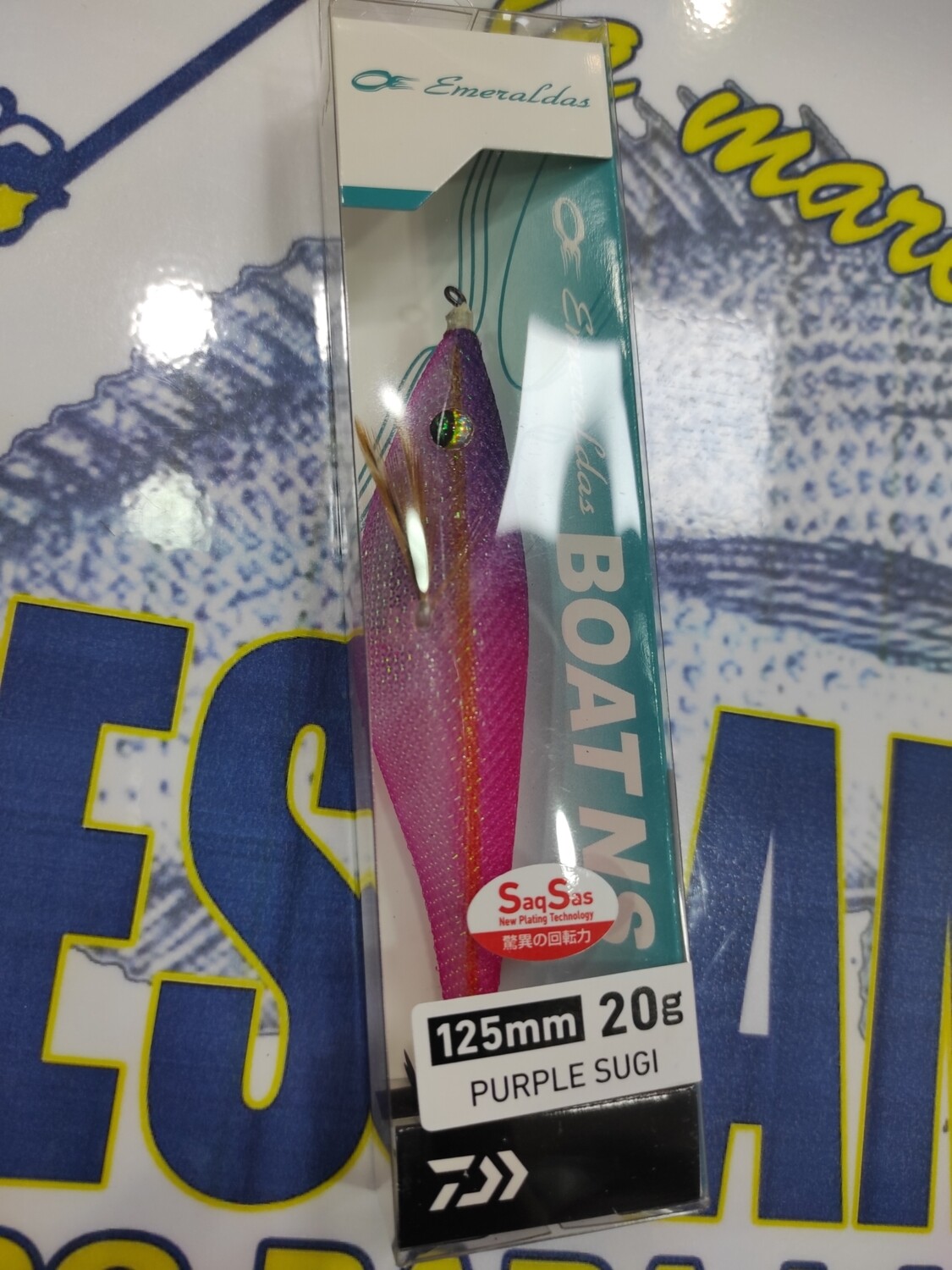 Señuelo Pajarito OE EMERALDAS - 125mm - 20g - purple sugi - daiwa