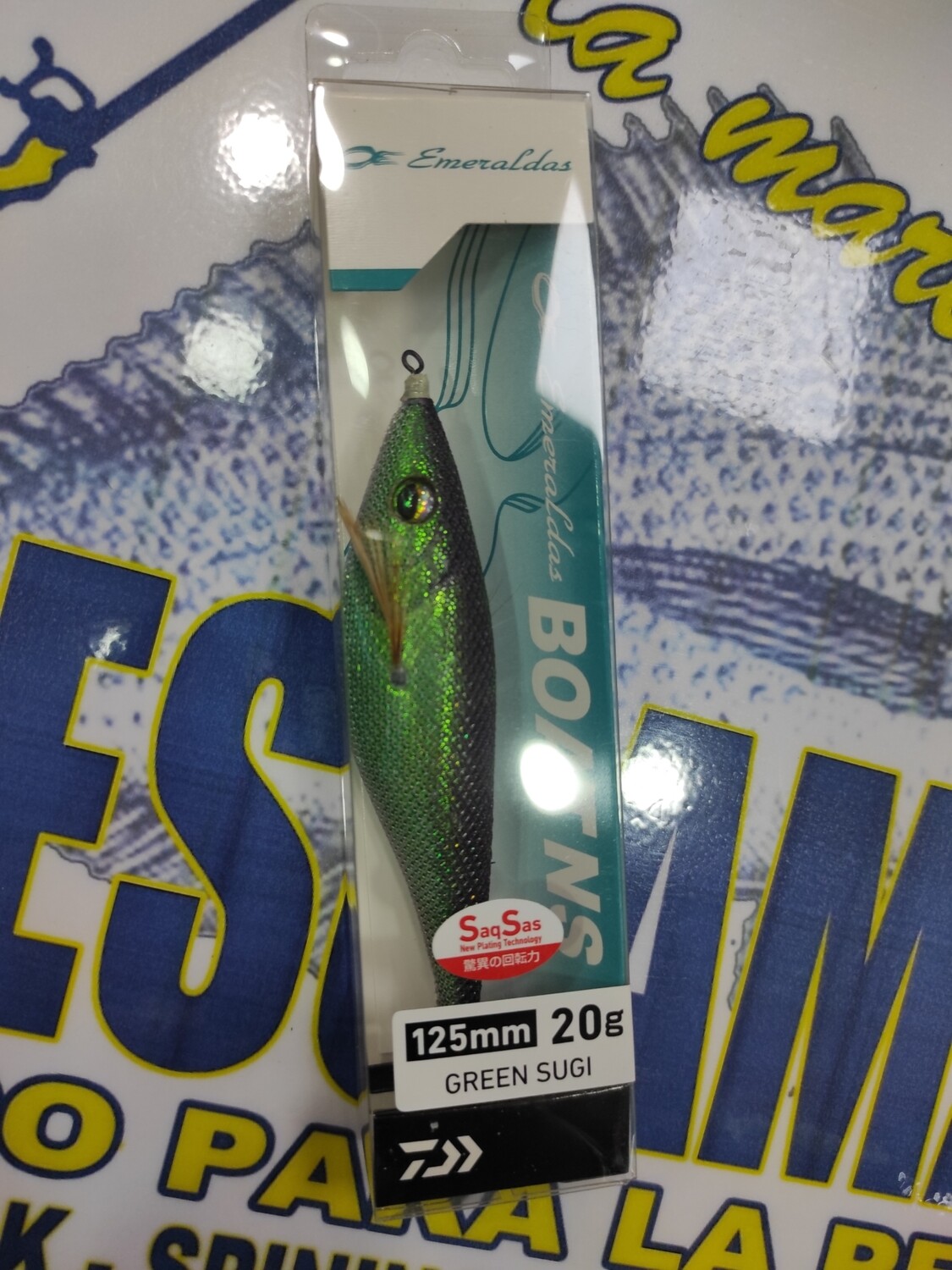 Señuelo Pajarito OE EMERALDAS - 125mm - 20g - green sugi - daiwa