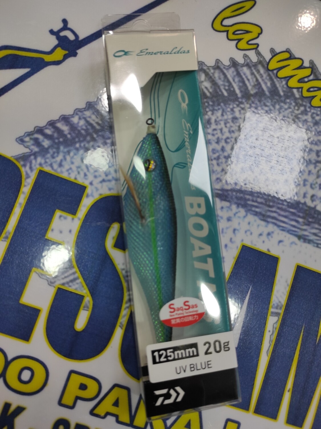 Señuelo Pajarito OE EMERALDAS - 125mm - 20g - uv blue - daiwa