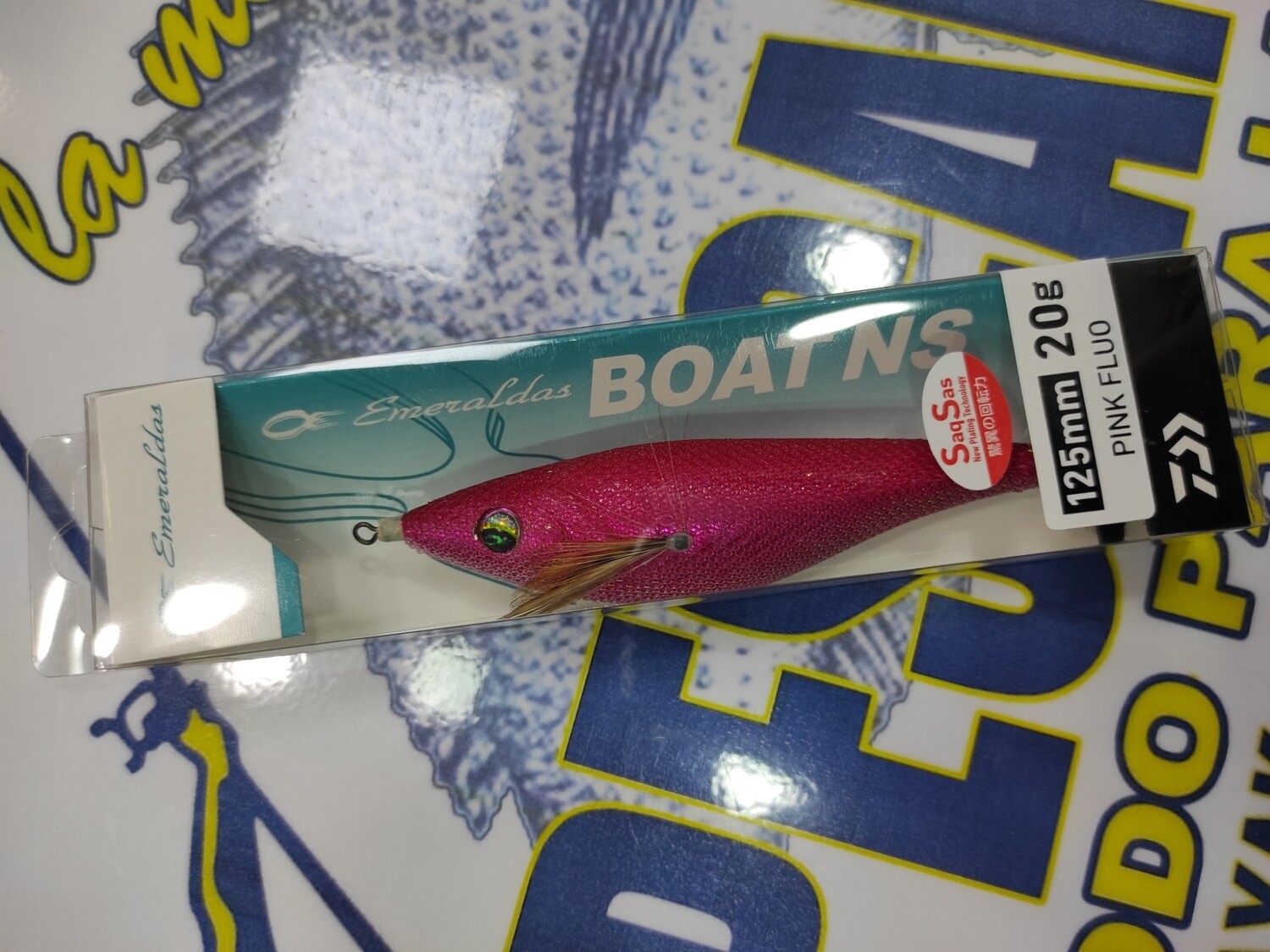 Señuelo Pajarito OE EMERALDAS - 125mm - 20g - pink fluo - daiwa