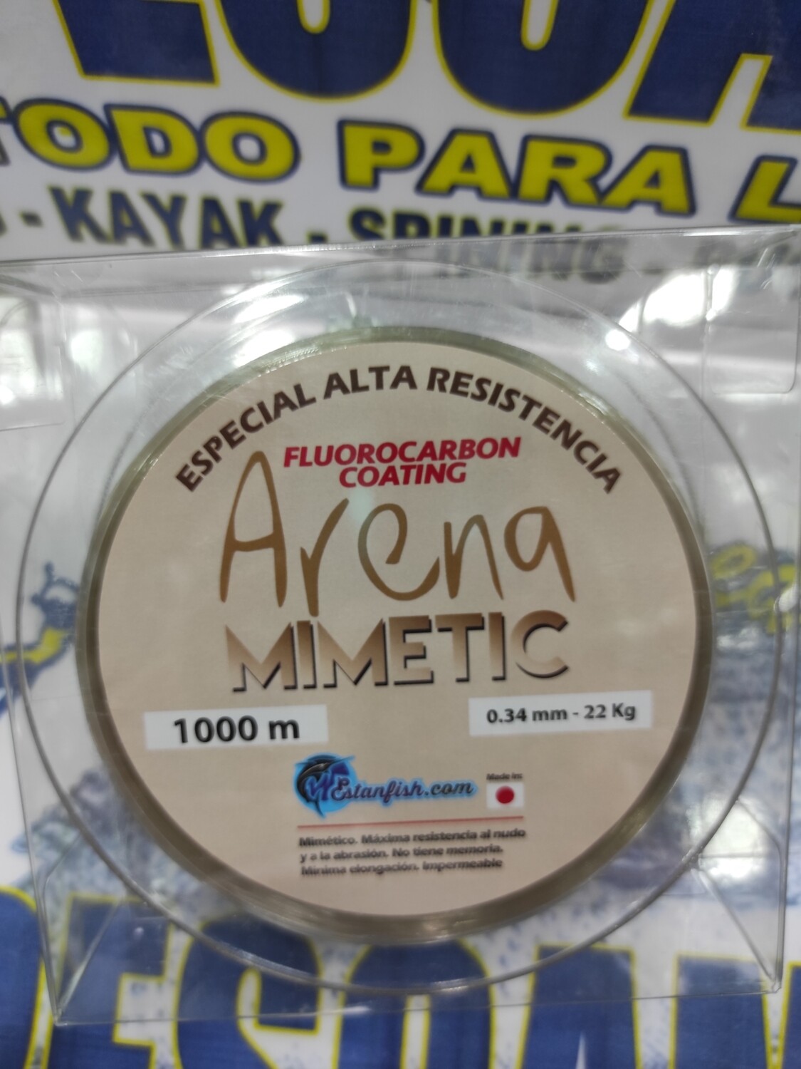 Linea 1000mt - 0.34mm - 22kg - arena
