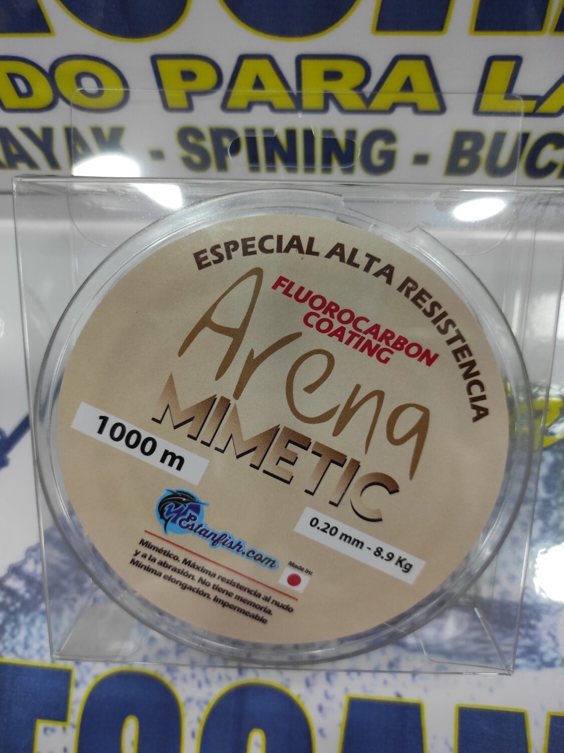 Linea 1000mt - 0.20mm - 8.9kg - arena