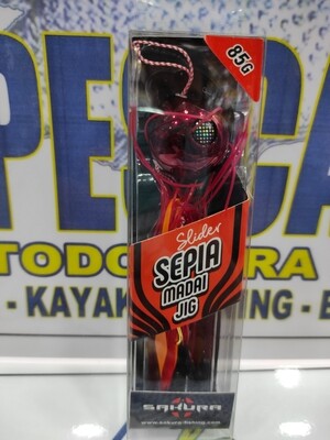 Jig Sepia Madai SAKURA - 85gr - color Metal Red