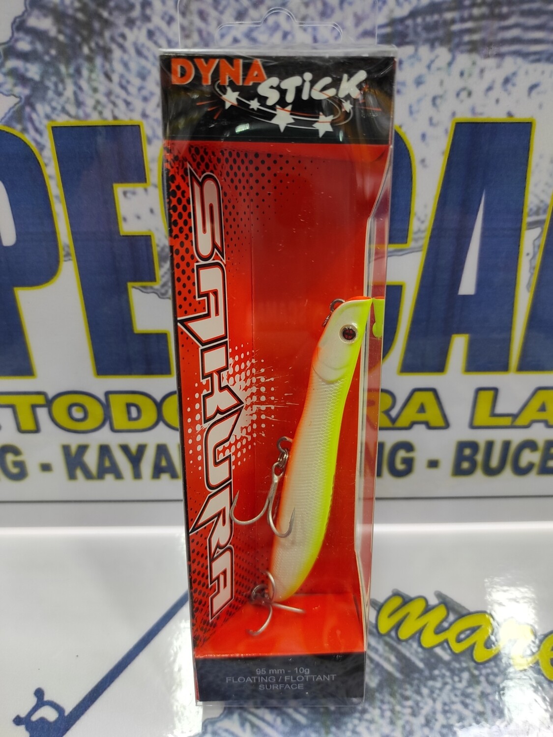 Paseante Dyna Stick 95mm - 10gr - floating - color P05 Pearl Lemon