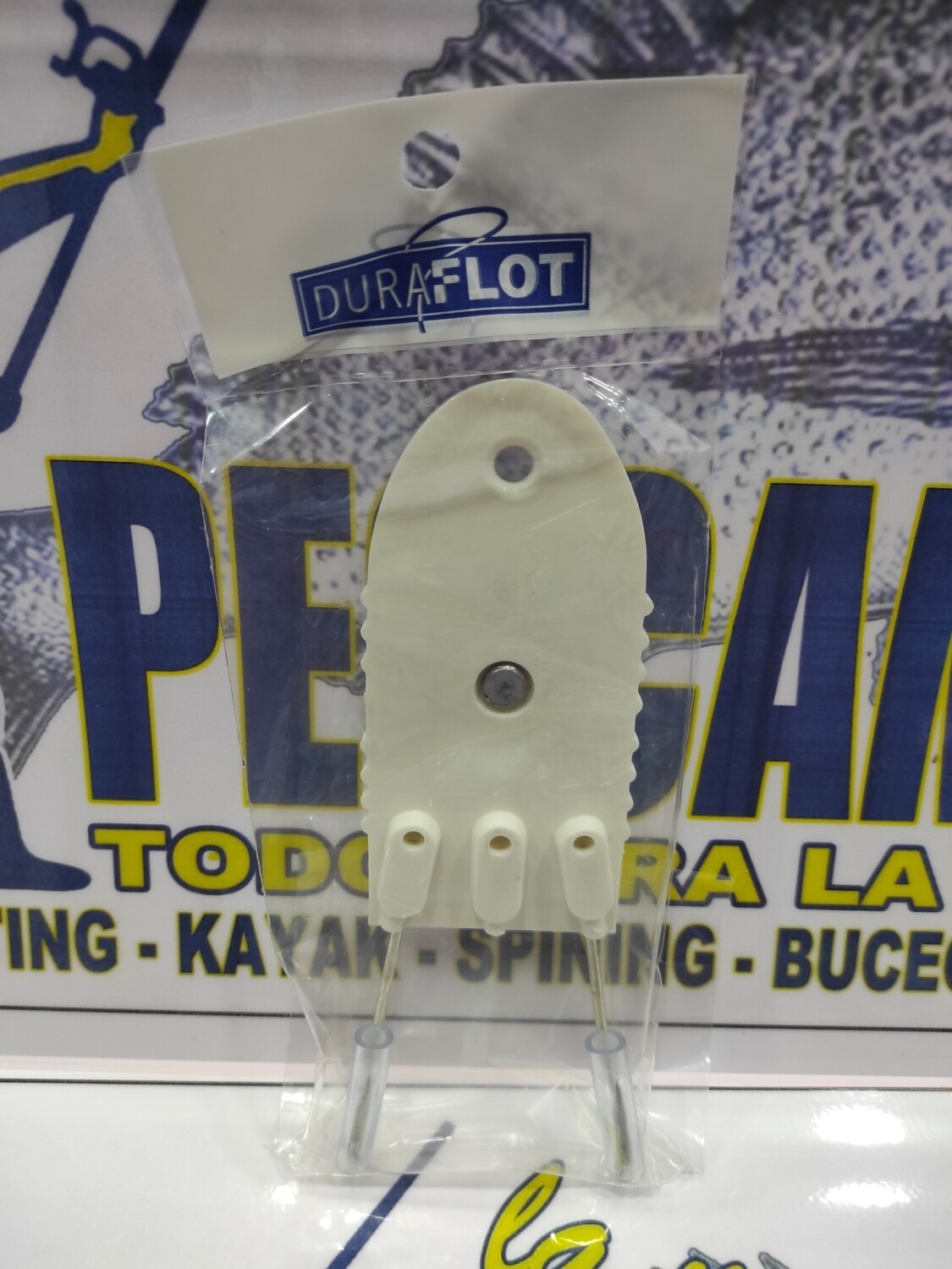 Pulpera 2 Anzuelos plomada Duraflot