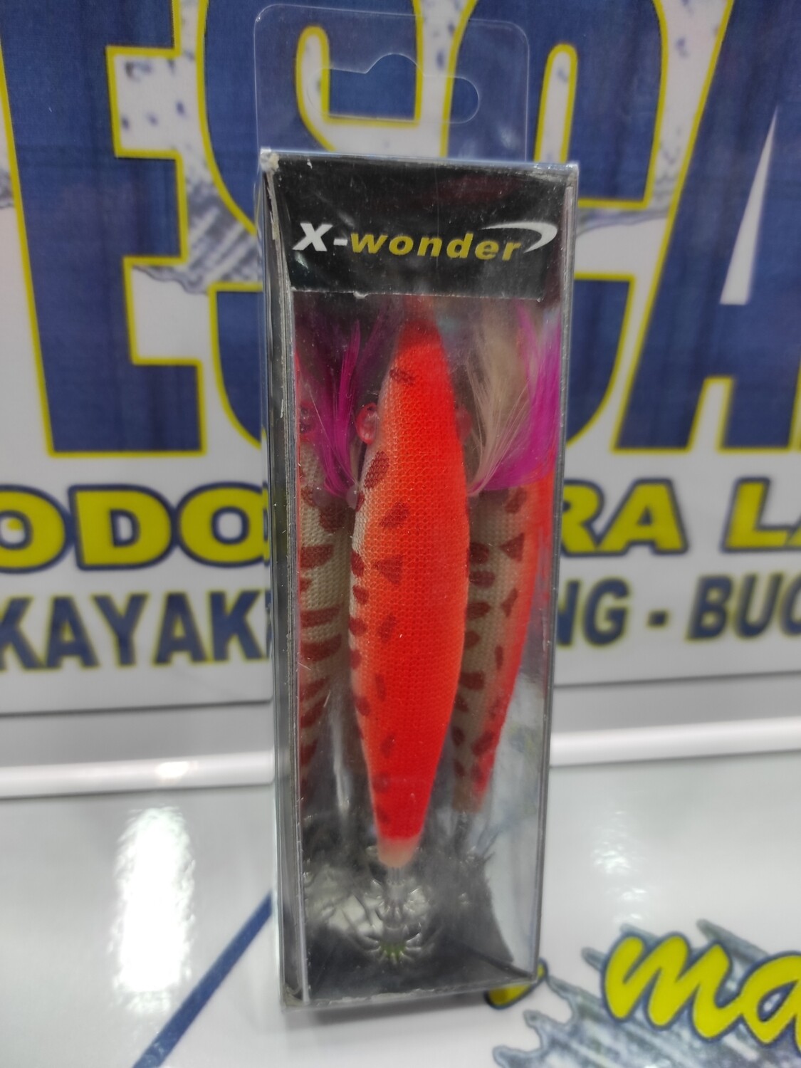 Señuelo Pajarito X-wonder - Col Naranja Escama