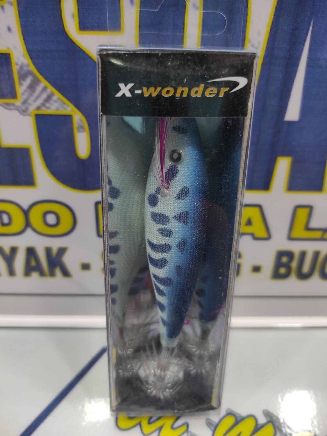 Señuelo Pajarito X-wonder - Col Naranja Azul