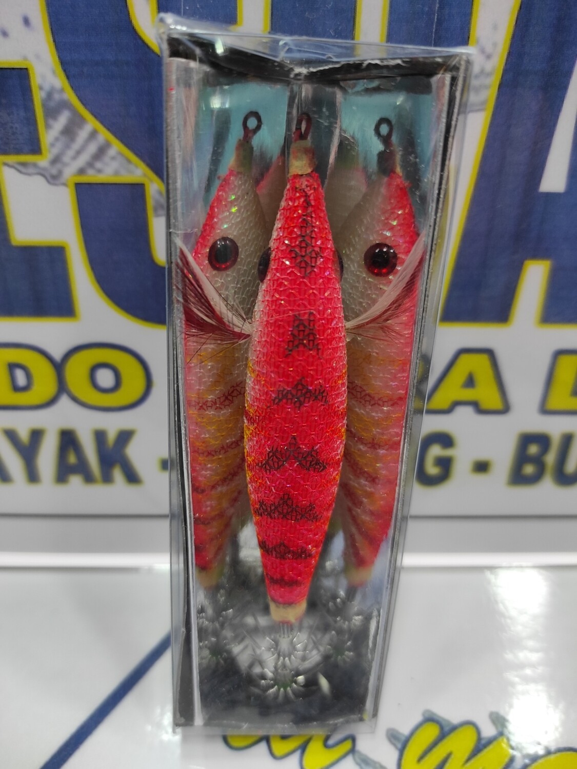 Señuelo Pajarito X-wonder Ikaru - Col Rojo Brillo