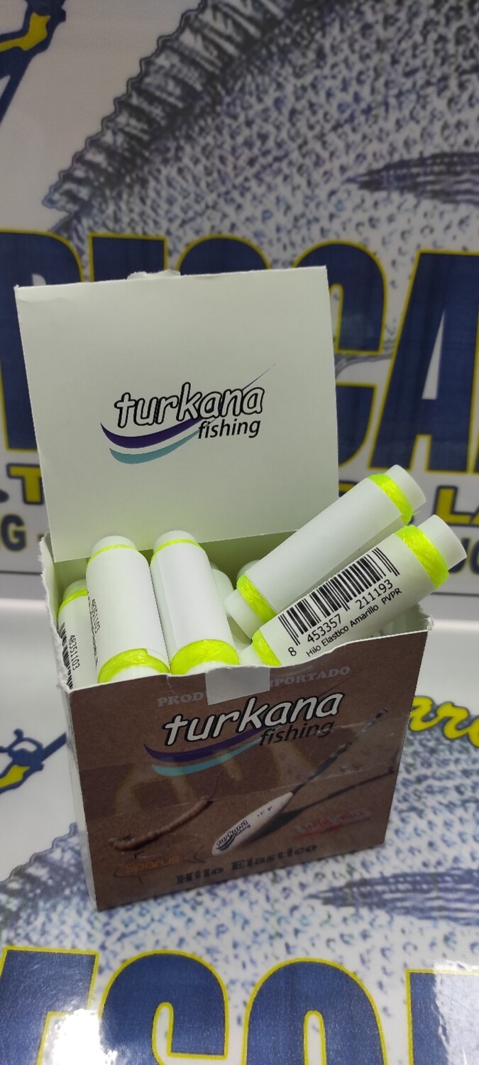 Hilo Elastico Turkana Color Amarillo - 1 Bobina