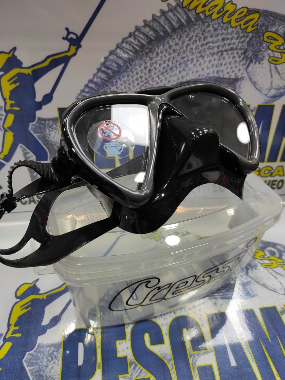 Gafa Buceo Cressi - Lince 2 Negro - DS312050