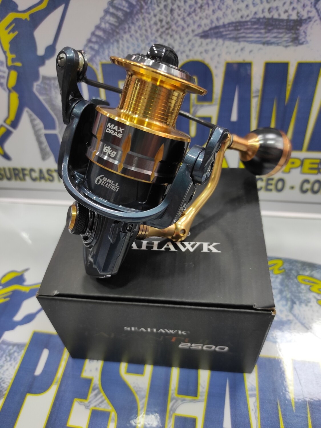 Carrete Duraflot Seahawk Tarantula 2500