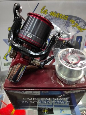 Carrete Daiwa Emblem Surf 35 SWC QD TypeR Carrete Daiwa Emblem Surf 35 SWC QD TypeR