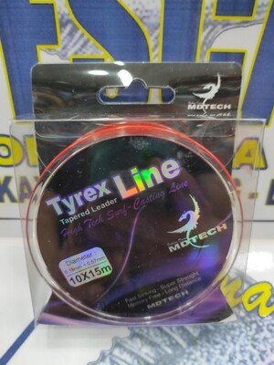 Linea puente 10x15mt - 0.18/0.57 - Color NARANJA - TyrexLine