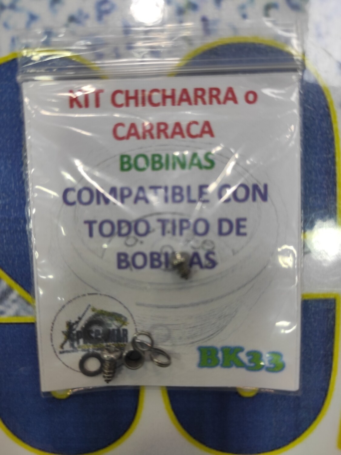 Kit chichara para todo tipo de bobinas