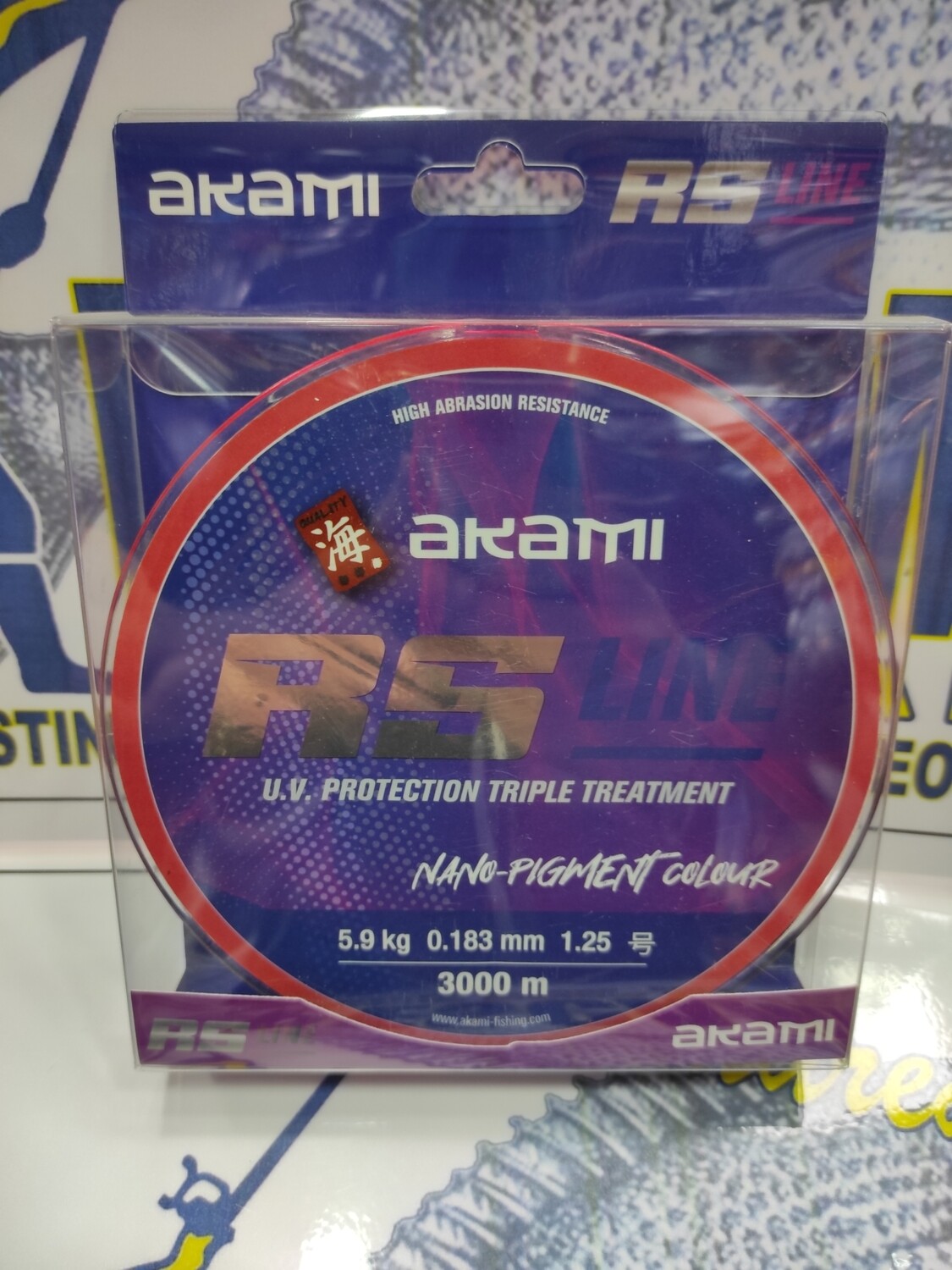Linea 3000mt - 0.183mm - 5,9kg - RSline AKAMI
