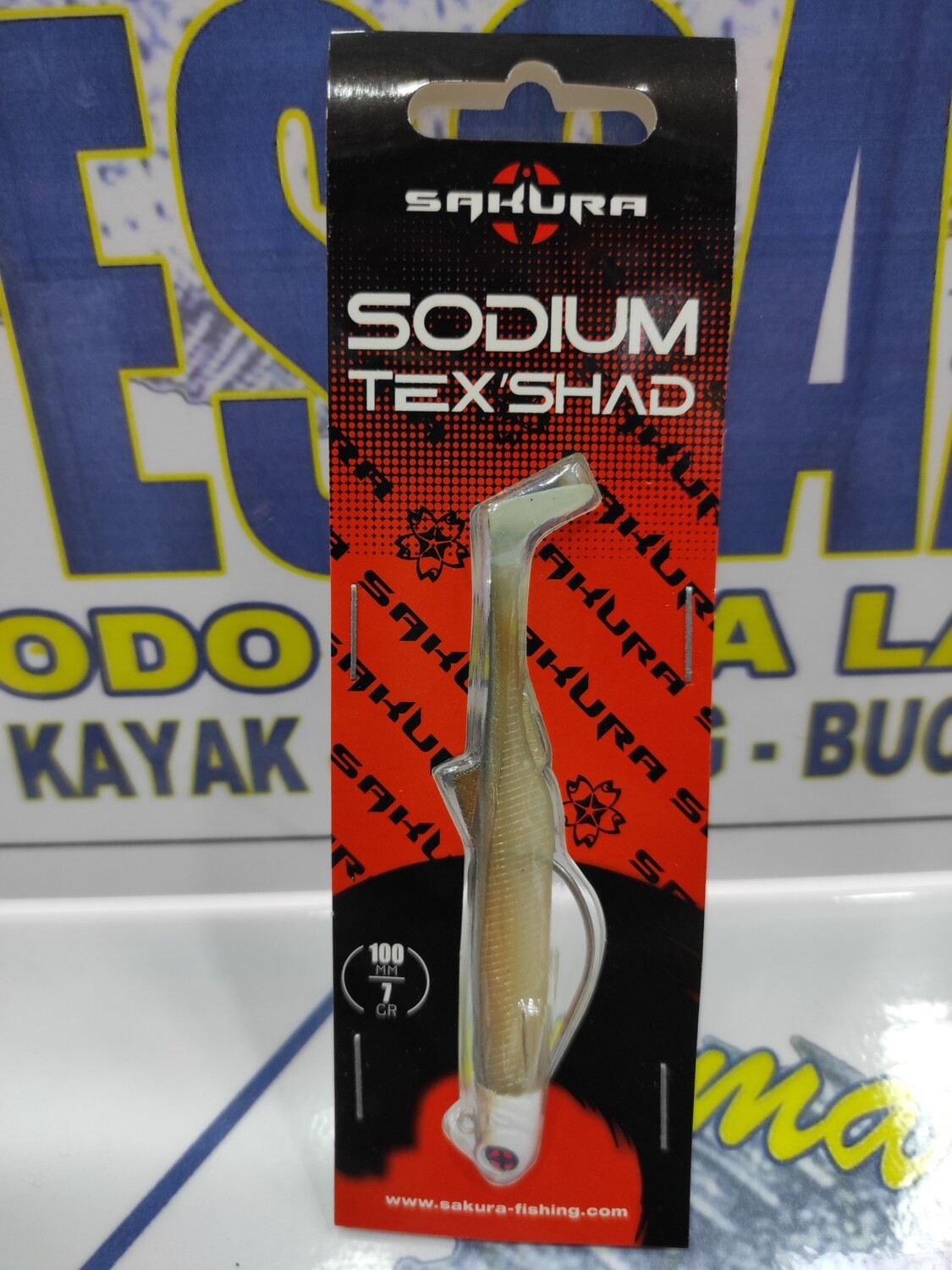 Jig Sakura SODIUM TEXSHAD 100mm - 7Gr - 088 - Arkansas Shiner